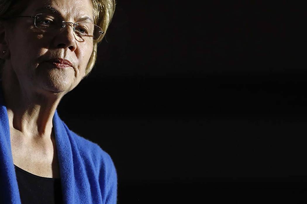 La ex candidata presidencial demócrata, la senadora Elizabeth Warren, demócrata por Massachus ...