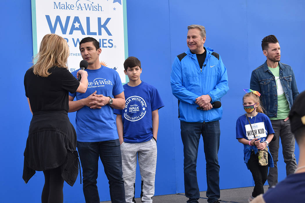 La organización Make-A-Wish realizó su caminata anual cuyo objetivo es recaudar fondos a bene ...