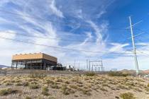 Estación Generadora Apex el viernes, 6 de marzo de 2020, en North Las Vegas. (Benjamin Hager/L ...