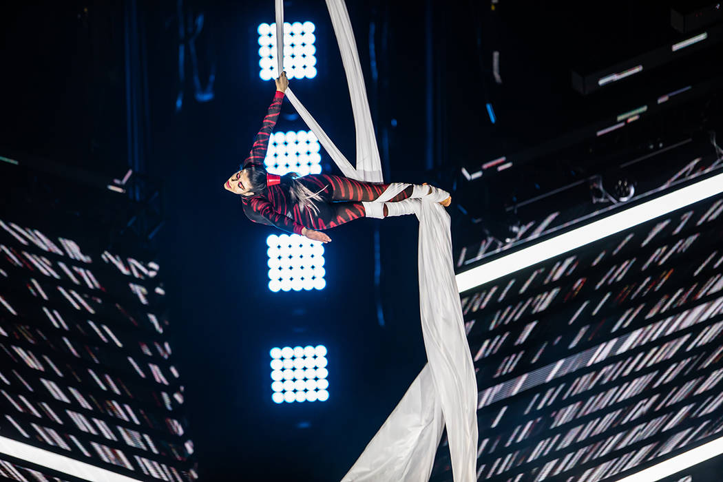 Silvia Dopazo es una acróbata aérea que aparece en el espectáculo "Axel" del Cirque du Solei ...
