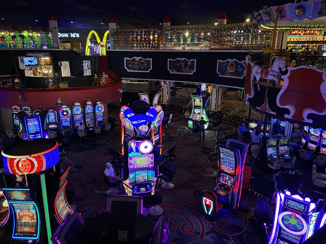 El casino del Circus Circus fotografiado el 12 de marzo de 2020, en Las Vegas. (Rachel Aston/La ...
