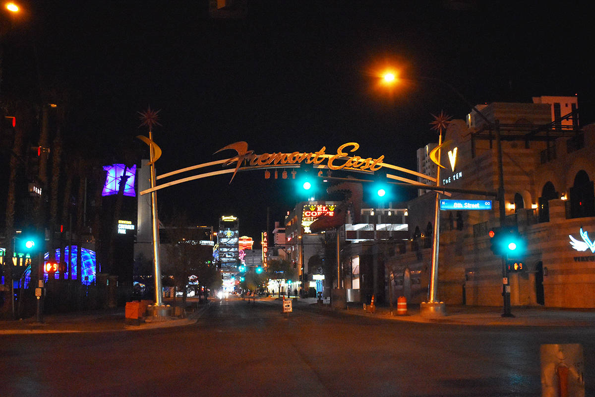 El Tiempo estuvo presente en el Strip y el Downtown, al filo de la medianoche del martes 17 de ...