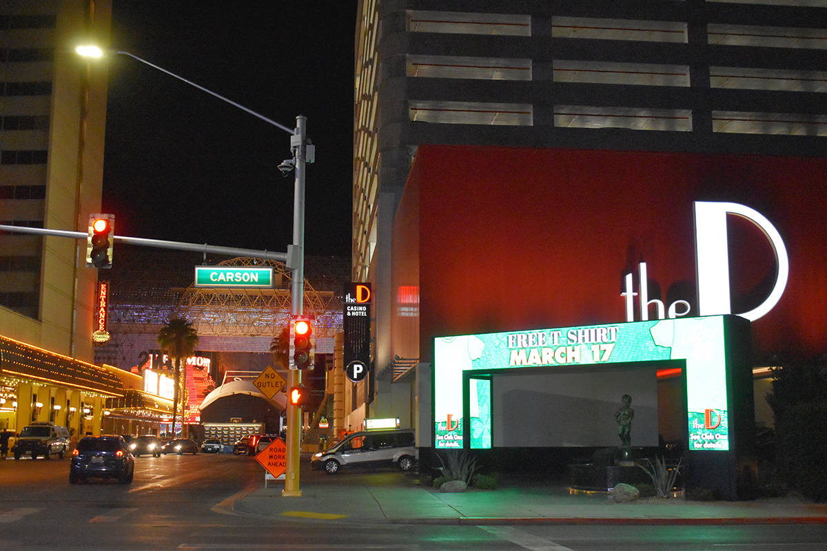 El Tiempo estuvo presente en el Strip y el Downtown, al filo de la medianoche del martes 17 de ...