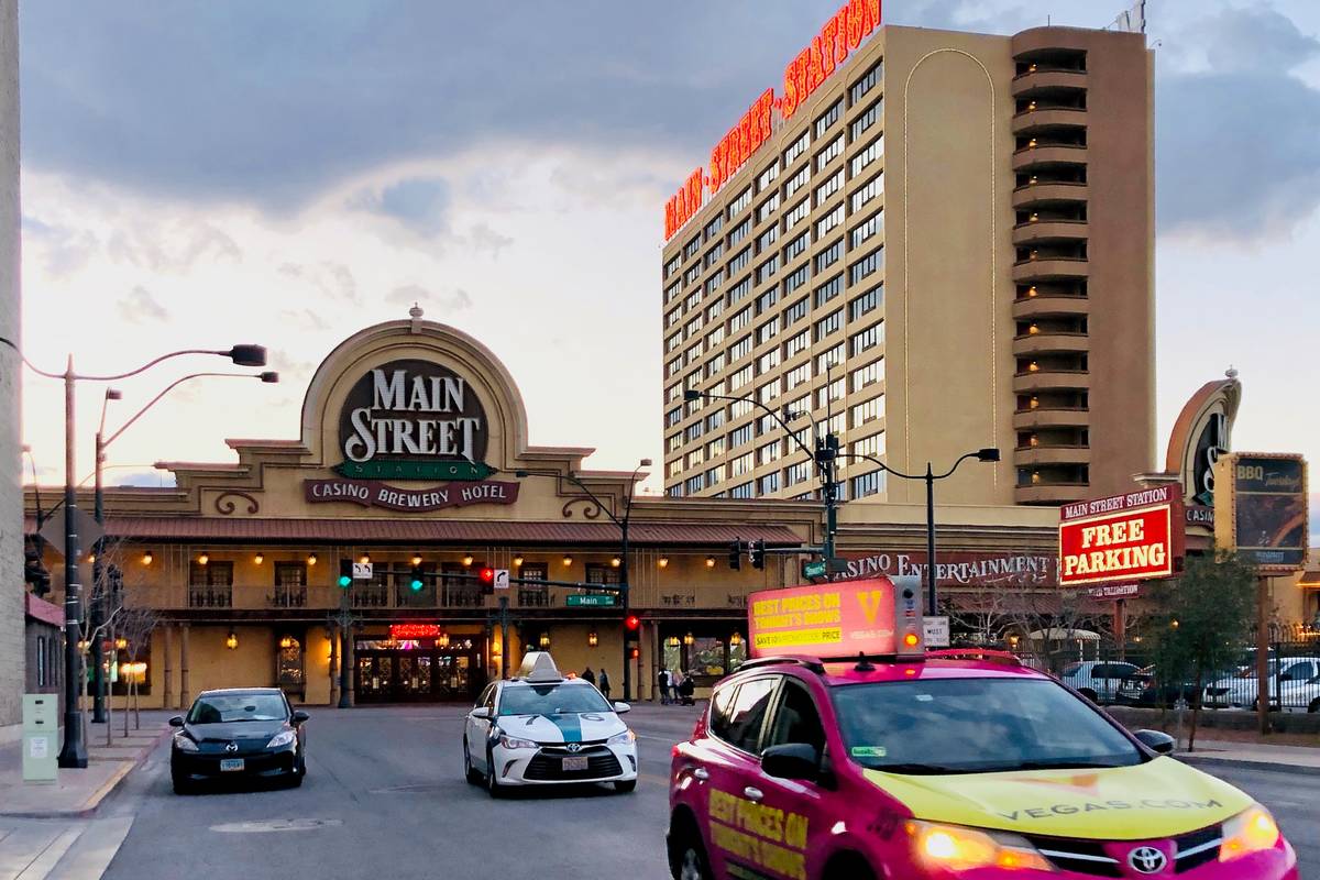 Main Street Station operado por Boyd Gaming Corp. el sábado, 14 de marzo de 2020, en Las Vegas ...