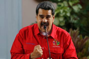 Fotografía de archivo del presidente de Venezuela, Nicolás Maduro. [Foto Ariana Cubillos / AP]