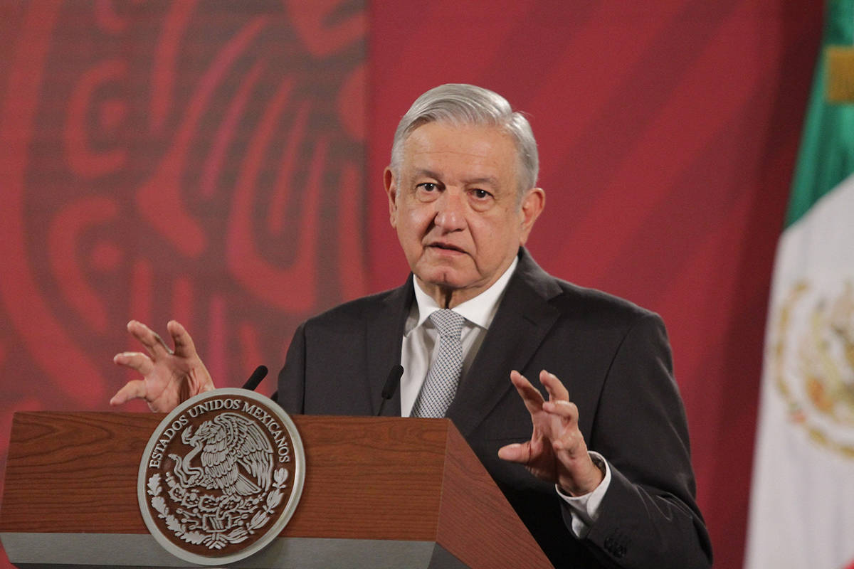 Presidente Andrés Manuel López Obrador. [Foto Gustavo Durán / Notimex]
