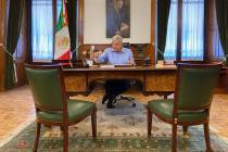 ARCHIVO. Ciudad de México, 2 May 2020 (Notimex-Especial).- El presidente Andrés Manuel López ...