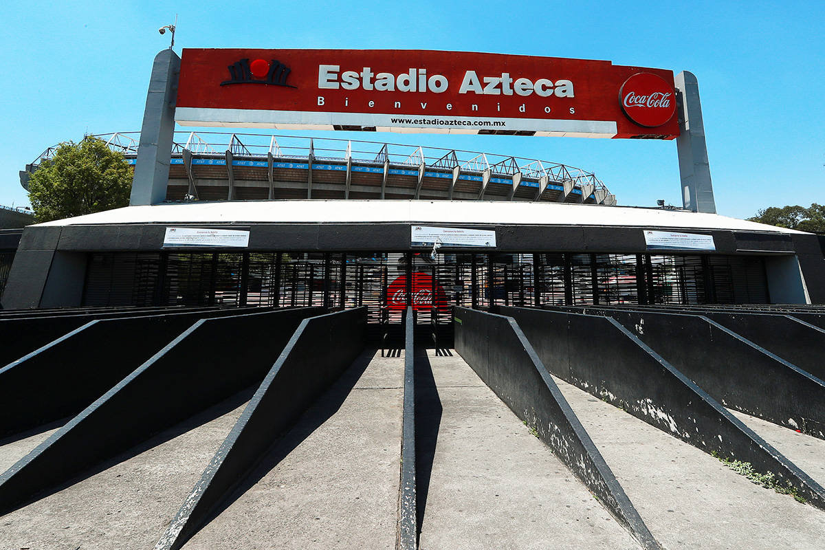 Ciudad de México, 22 Mar 2020 (Notimex- Francisco Estrada).- El Estadio Azteca, ubicado al sur ...