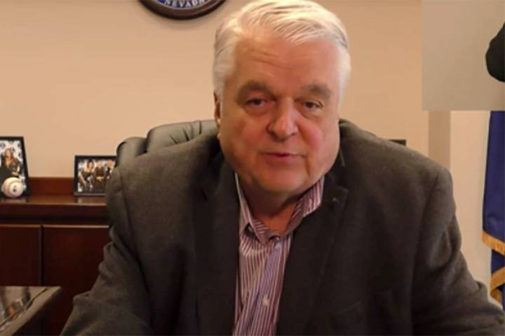 Gobernador Steve Sisolak (Gobernador Steve Sisolak YouTube - captura de pantalla).