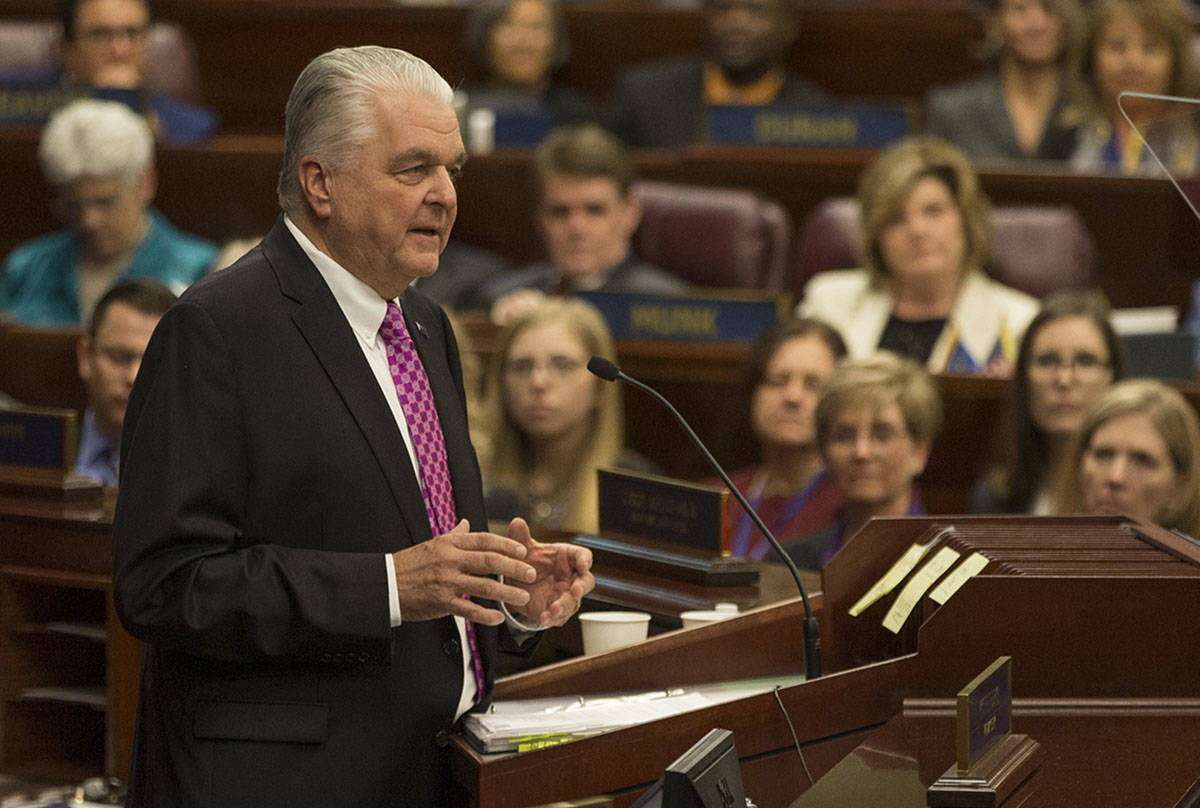 El Gobernador de Nevada, Steve Sisolak. (AP Photo/Tom R. Smedes)