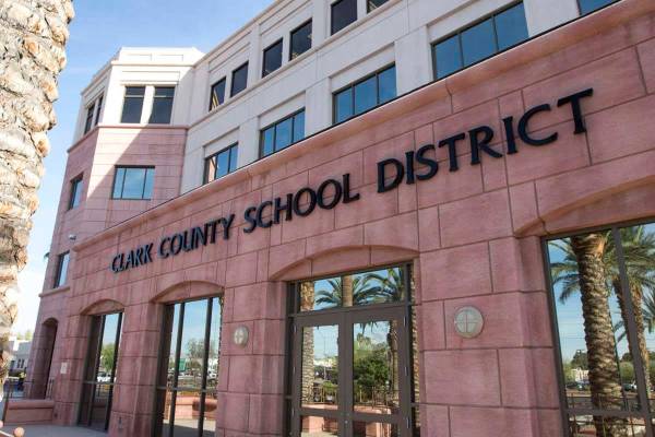 El Distrito Escolar del Condado Clark (Las Vegas Review-Journal - foto de archivo)