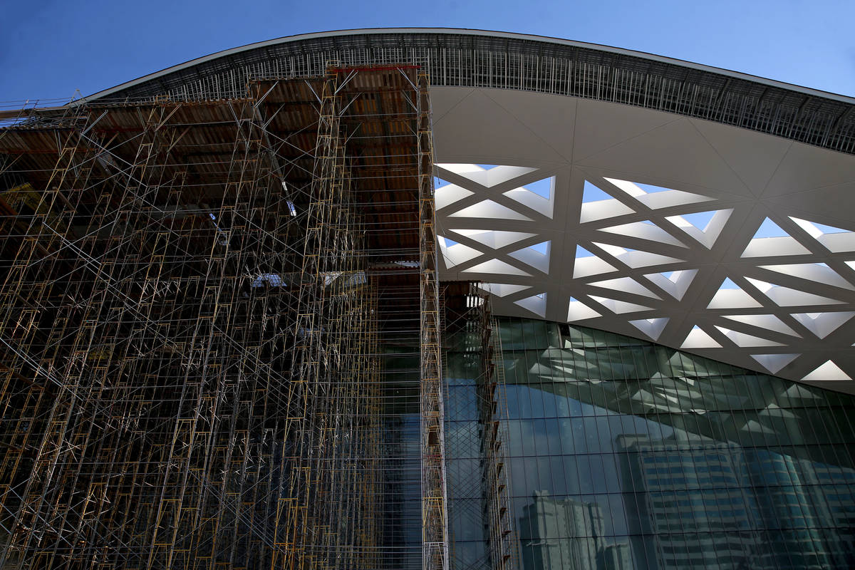El proyecto de expansión del Centro de Convenciones de Las Vegas el jueves, 25 de junio de 202 ...