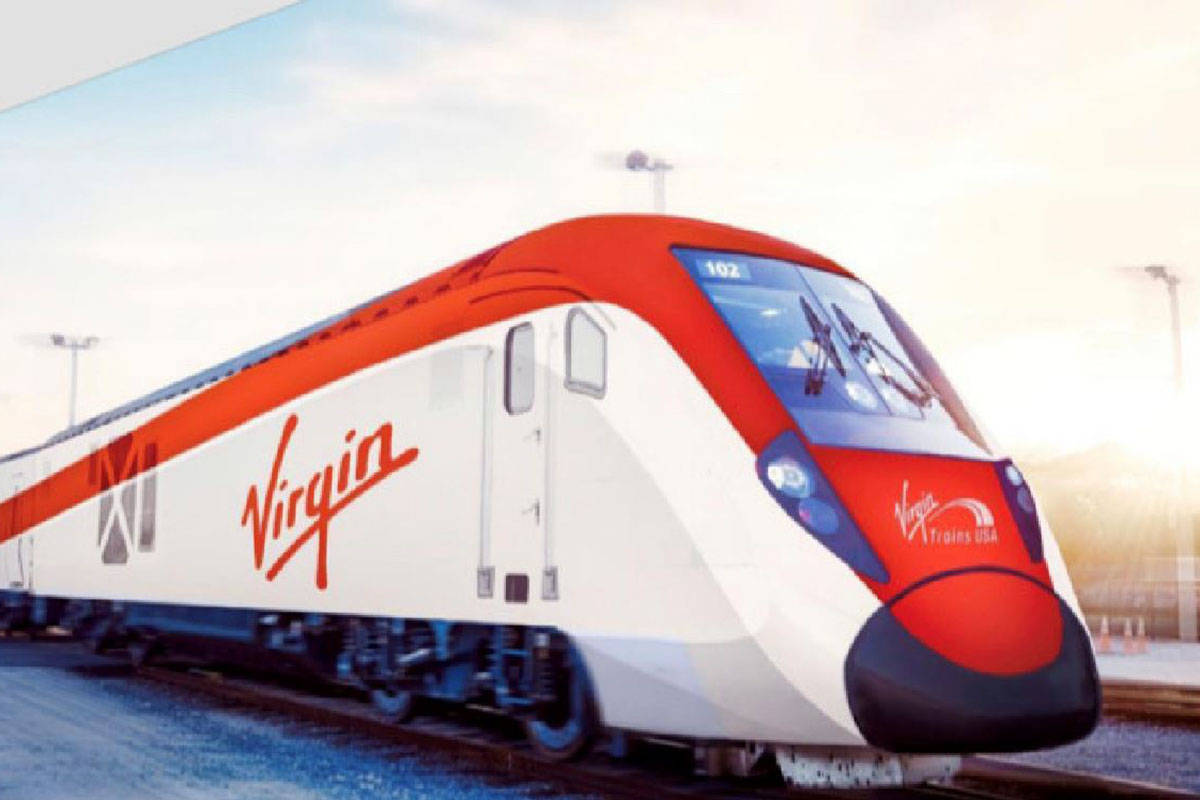 Los planes del tren de alta velocidad de Virgin Trains USA recibieron otro impulso en Californi ...
