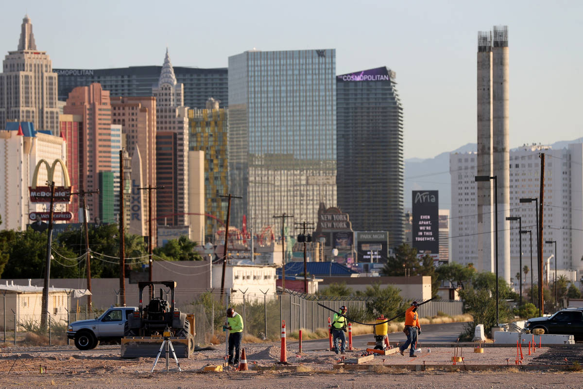 Continúa la construcción del nuevo hogar del Pinball Hall of Fame en 4915 Las Vegas Blvd. Sur ...