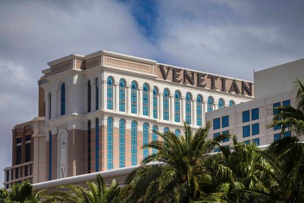 Venetian el martes, 17 de marzo de 2020, en Las Vegas. (Benjamin Hager/Las Vegas Review-Journal ...