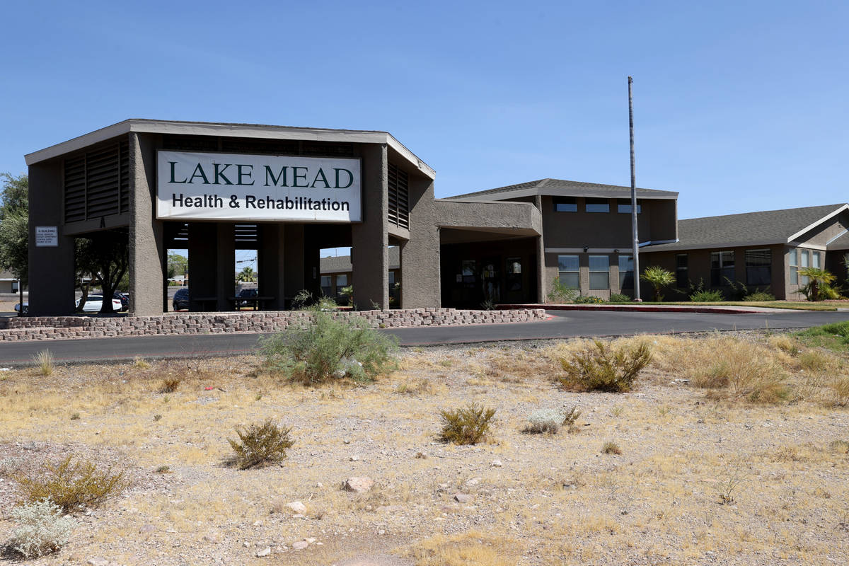 Centro de Salud y Rehabilitación del Lago Mead en Henderson el miércoles, 5 de agosto de 2020 ...