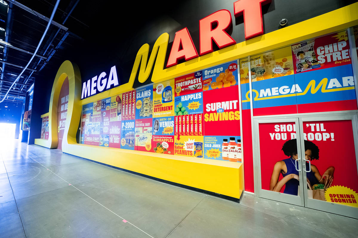 Omega Mart en Las Vegas tendrá mucho que ofrecer a los buscadores de experiencias. (Meow Wolf)