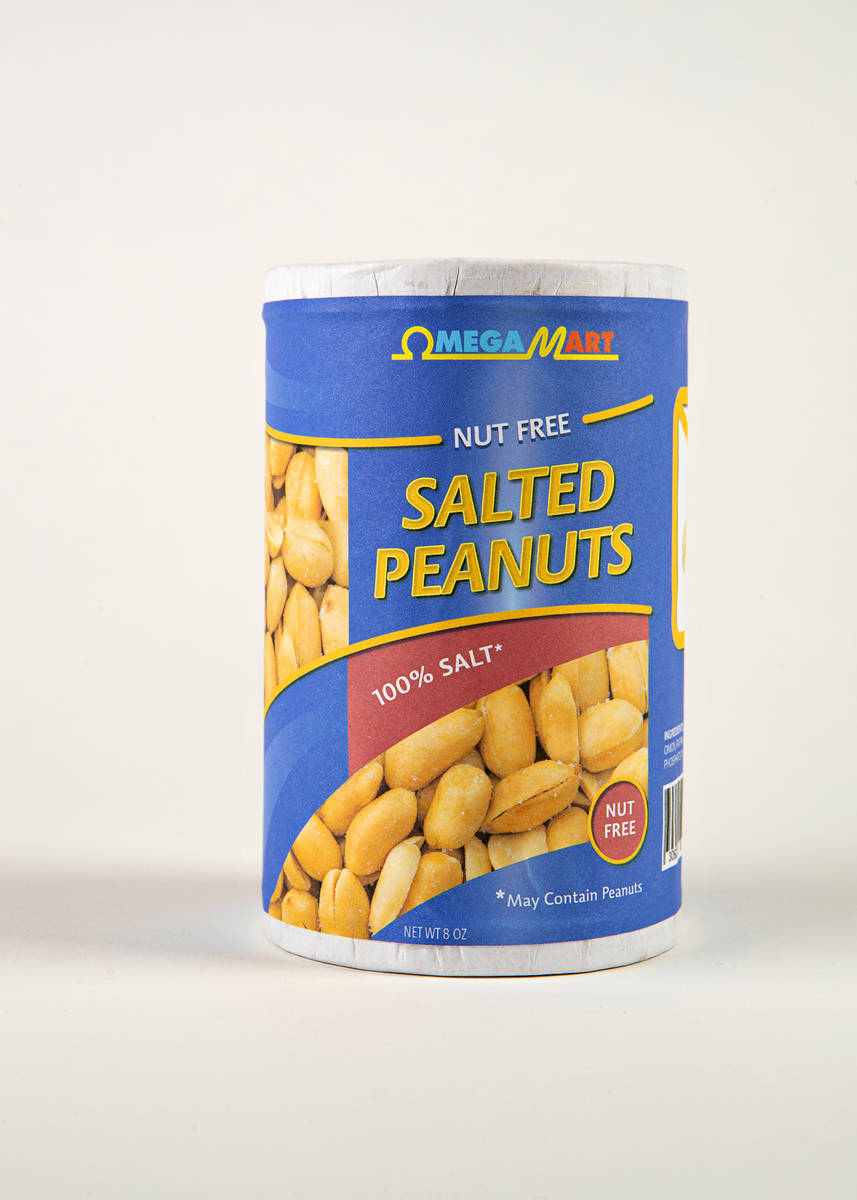 Productos de Omega Mart, Nut Free Salted Peanuts. (Meow Wolf)