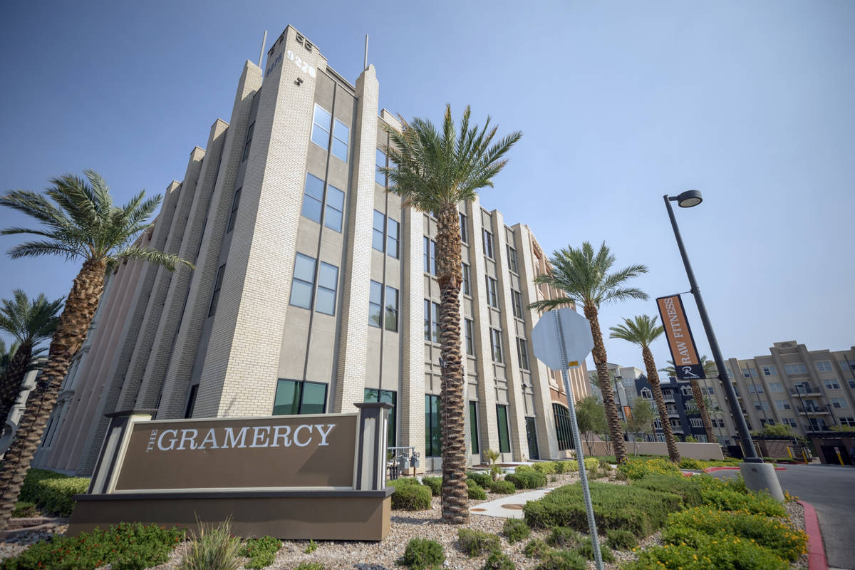 The Gramercy, un complejo de uso mixto en el suroeste del Valle de Las Vegas el jueves, 20 de a ...