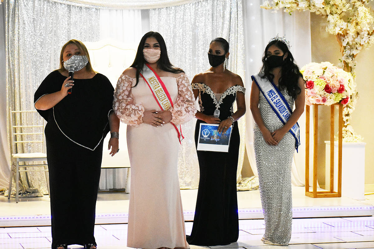 Mediante una ceremonia privada se llevó a cabo la coronación de Miss El Salvador Nevada, even ...