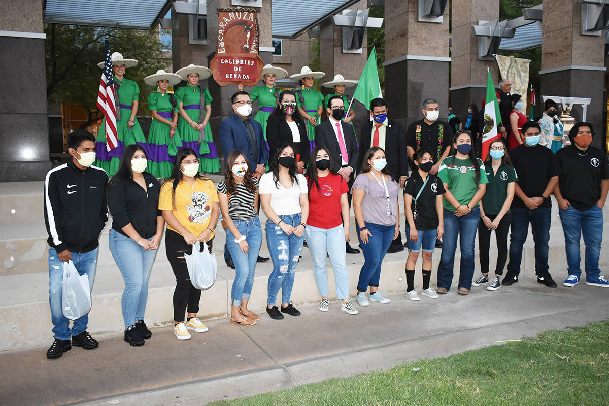 El Ayuntamiento de North Las Vegas celebró la Independencia de México con un evento privado, ...