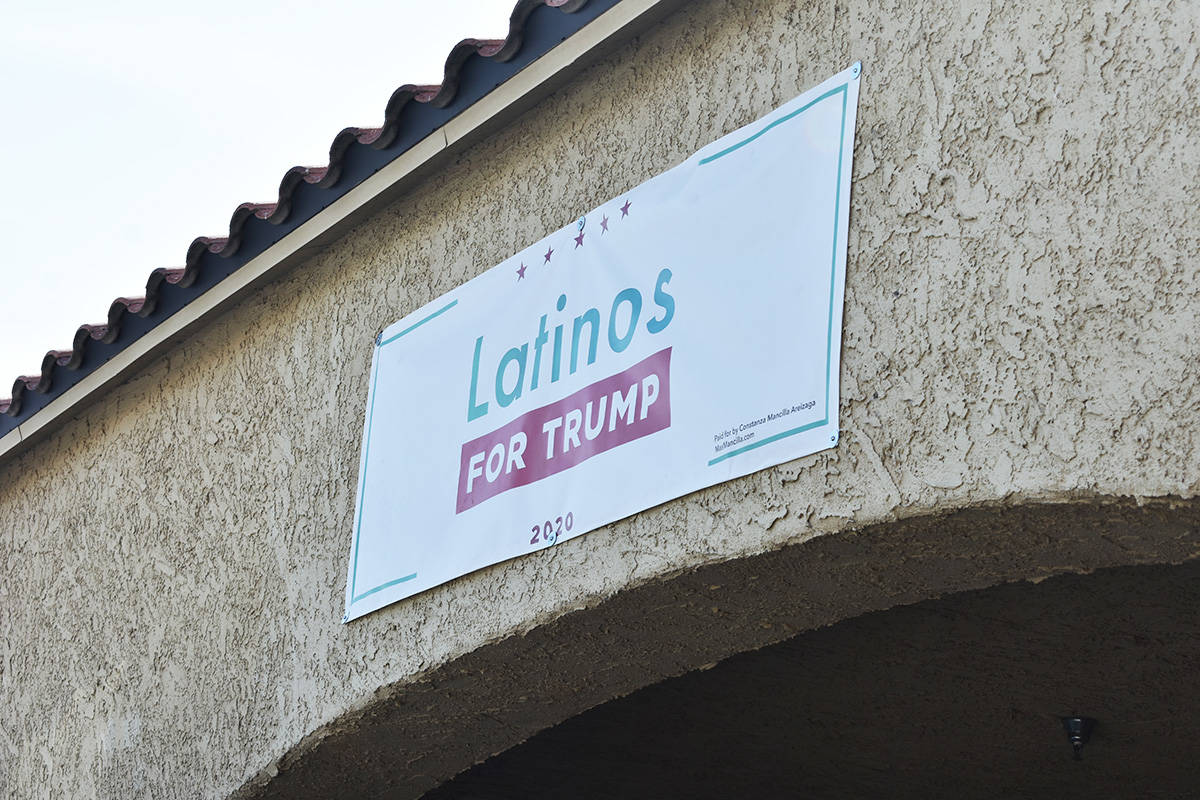 La campaña del presidente Donald Trump sigue esforzándose por obtener el voto latino. Martes ...