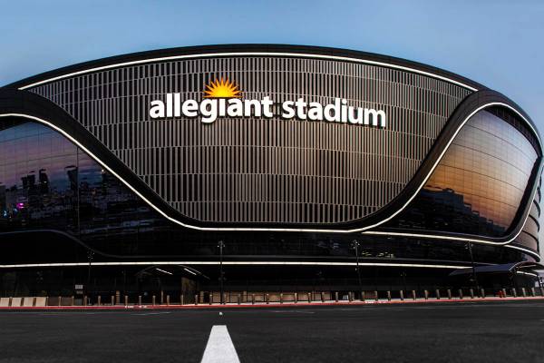 Estadio Allegiant el miércoles, 26 de agosto de 2020, en Las Vegas. (Benjamin Hager/Las Vegas ...