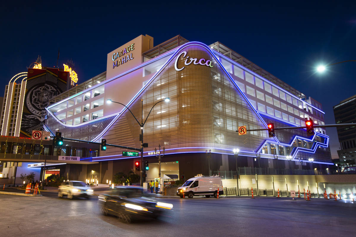 Garaje Mahal en Circa, el primer casino construido en el centro de Las Vegas en 40 años el mar ...