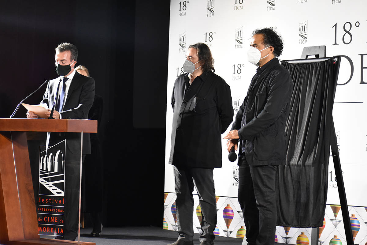 La 18ª edición del Festival Internacional de Cine de Morelia se realizó mediante eventos vir ...