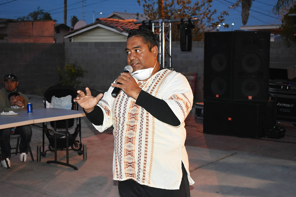 El integrante de la Comunidad Migrante Las Vegas, Cuauhtémoc Sánchez, destacó la unión de r ...