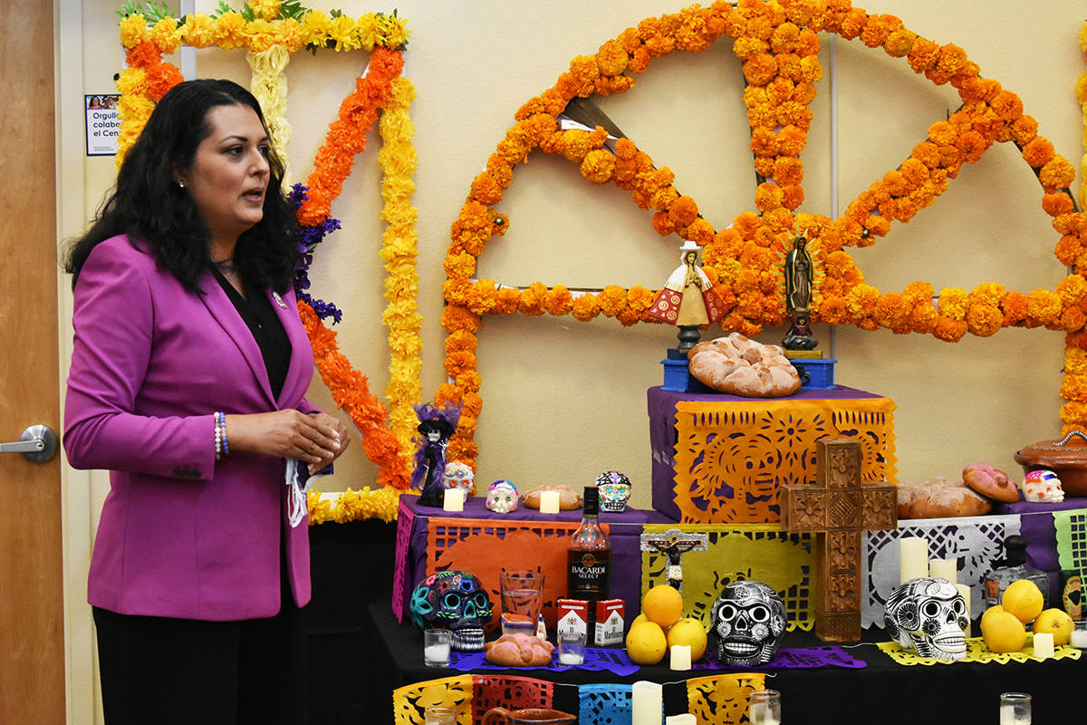 La concejal Olivia Díaz compartió sus recuerdos de la celebración del Día de Muertos en el ...