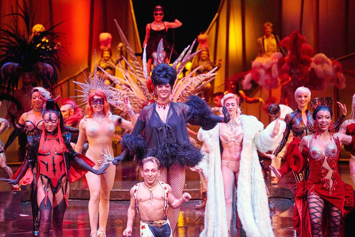 El espectáculo “Zumanity”, parte del Cirque Du Soleil se presentó con éxito en el New Yo ...