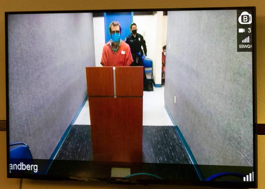 Christopher McDonnell, 28, charged in a Thanksgiving shooting spree, appears via videoconferenc ...