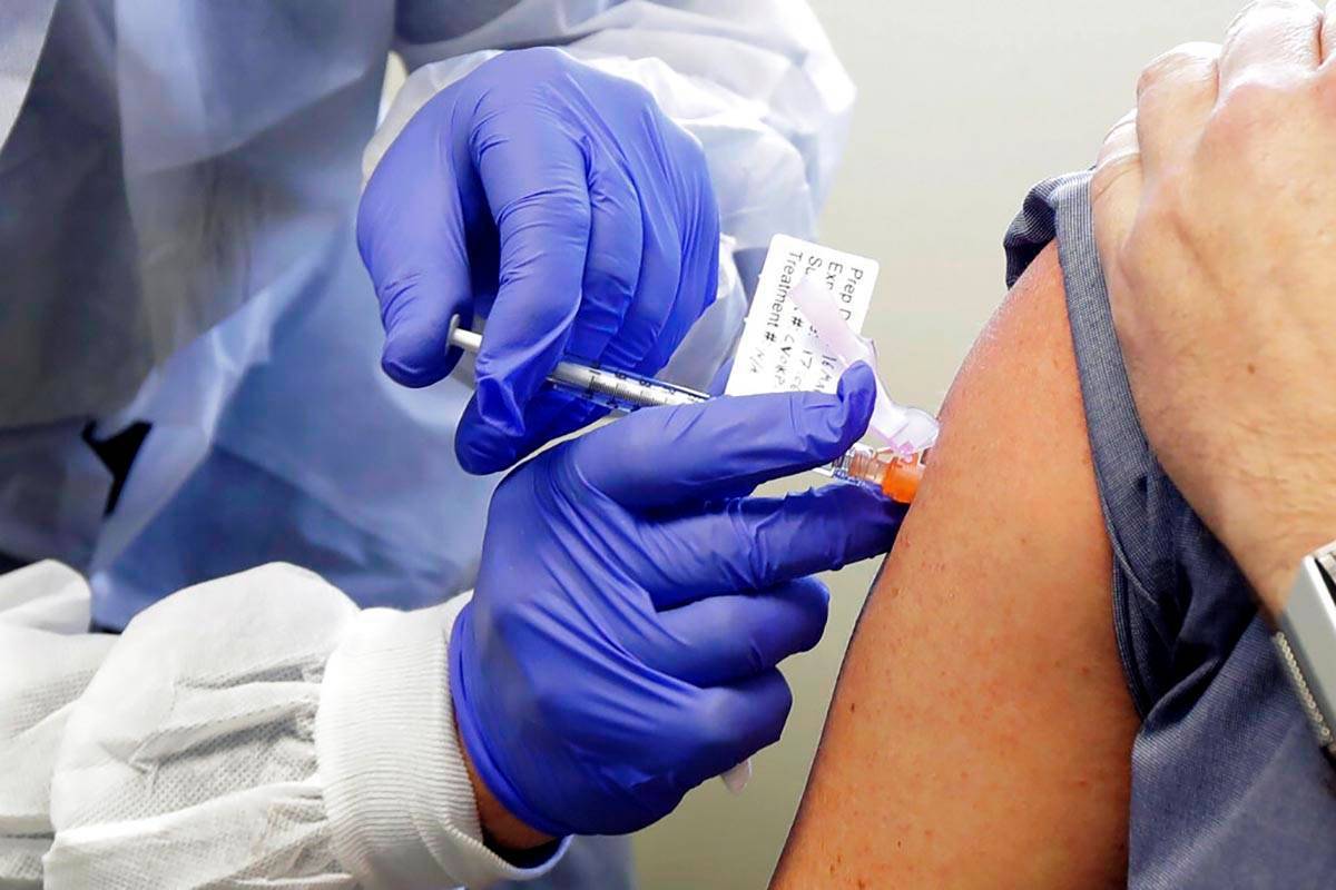 Nevada recibirá dosis de la vacuna COVID-19 de Pfizer y Moderna en diciembre. [Foto Ted S. War ...