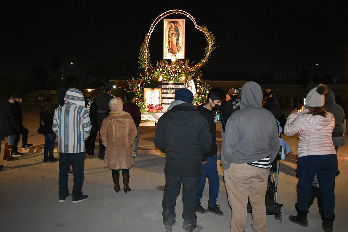 Grupos locales se unieron para organizar un evento de tres días como homenaje a la Virgen de G ...