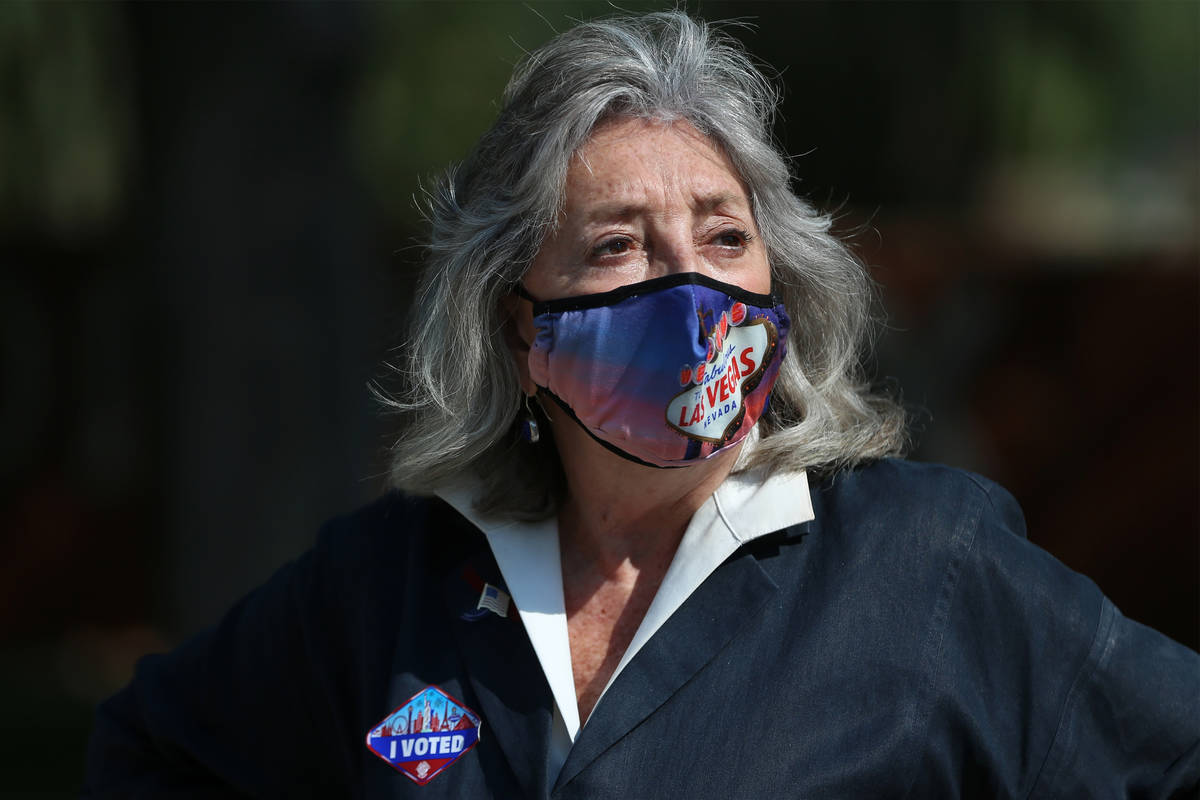 La representante Dina Titus, demócrata por Nevada, en una foto de archivo del miércoles, 21 d ...