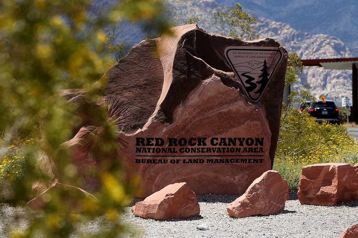 Área de conservación nacional de Red Rock Canyon. [Foto Rachel Aston / Las Vegas Review-Journal]