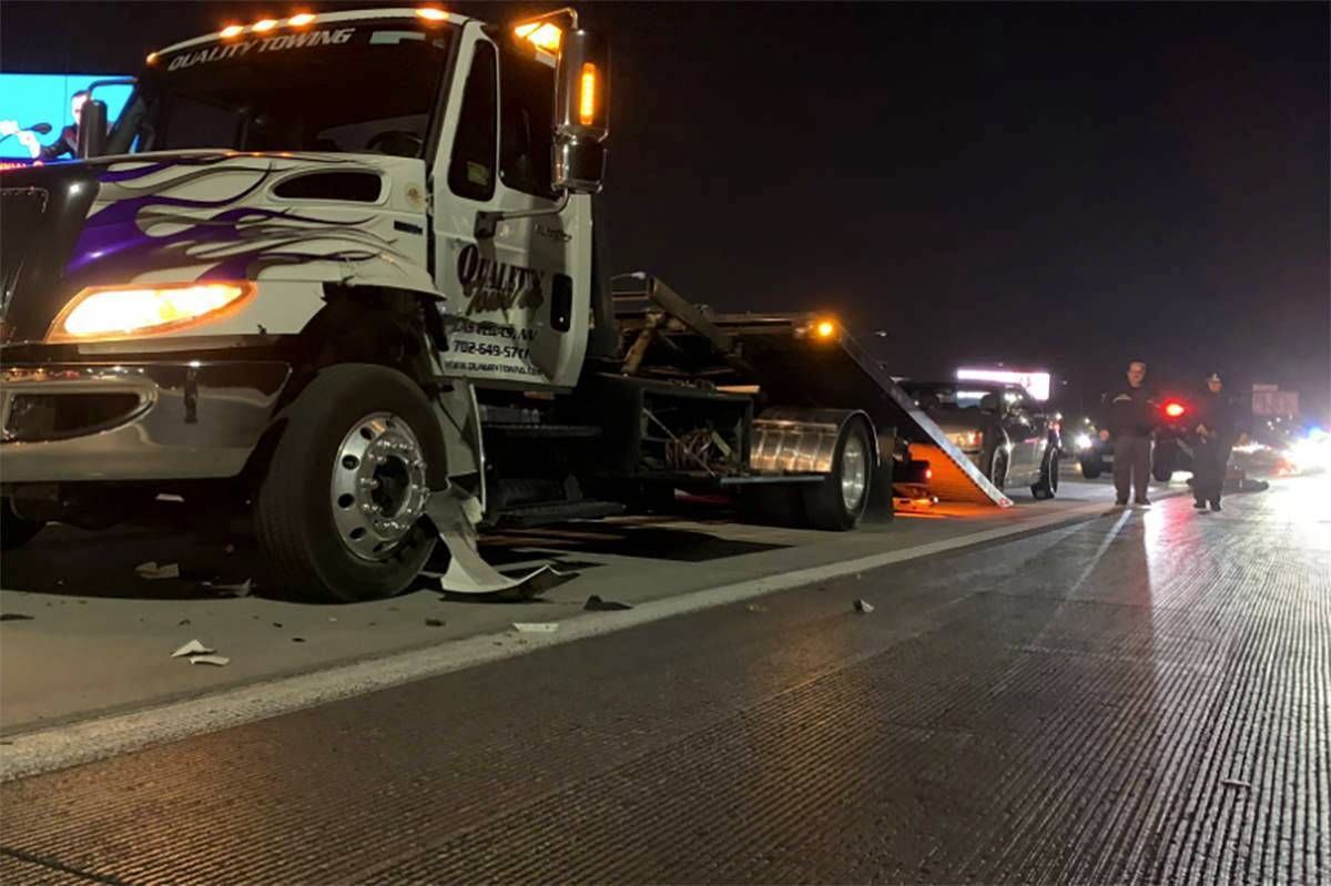 La Nevada Highway Patrol investiga un atropello mortal el martes, 9 de marzo de 2021 en el 215 ...