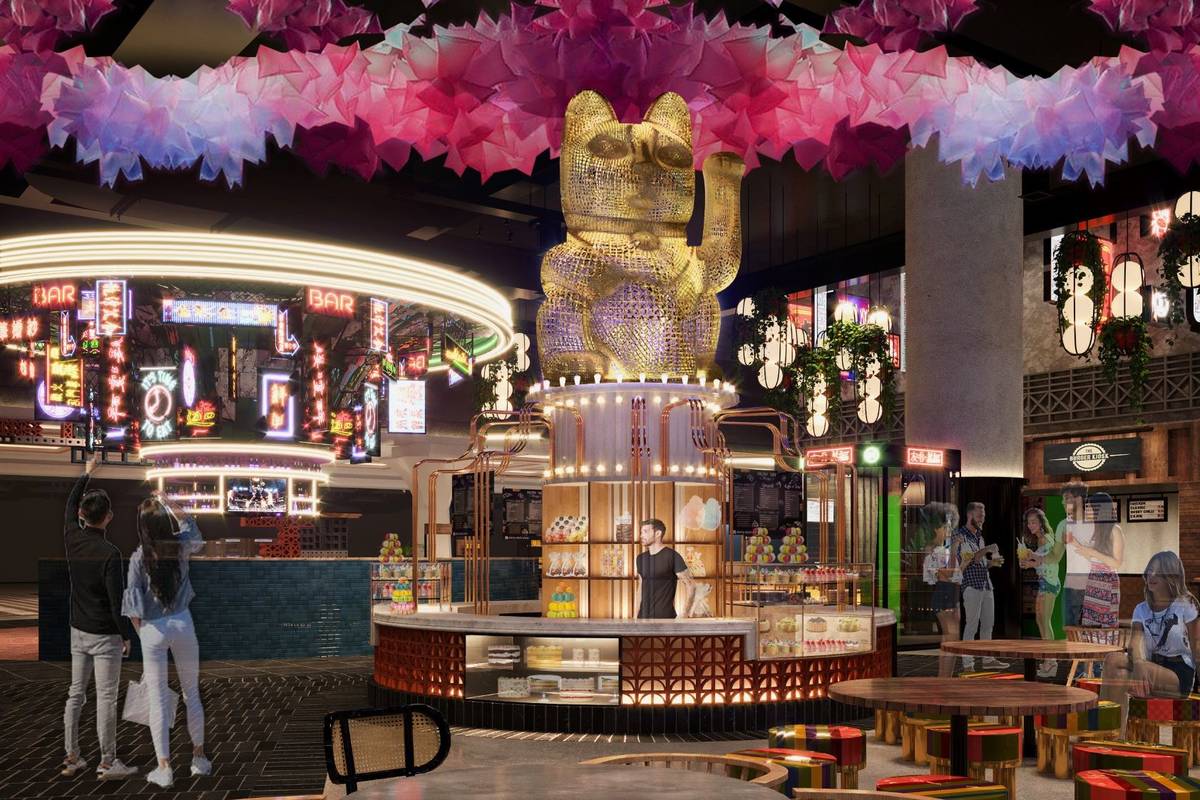 Representación del bar de Resorts World, Famous Foods Street Eats. (Resorts World)
