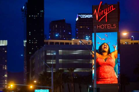 Virgin Hotels Las Vegas el miércoles, 24 de marzo de 2021. (Benjamin Hager/Las Vegas Review-Jo ...