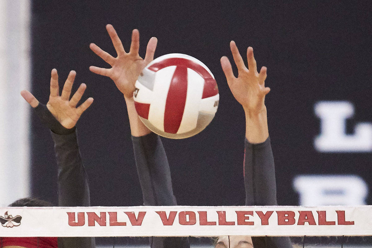 UNLV women's volleyball (UNLV Photo Services)