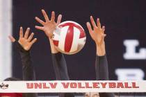 UNLV women's volleyball (UNLV Photo Services)
