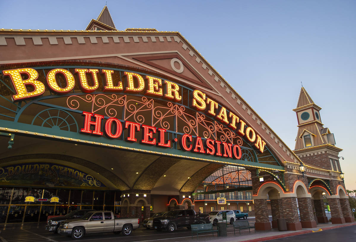 El casino Boulder Station el jueves, 3 de septiembre de 2020, en Las Vegas. (Benjamin Hager/Las ...