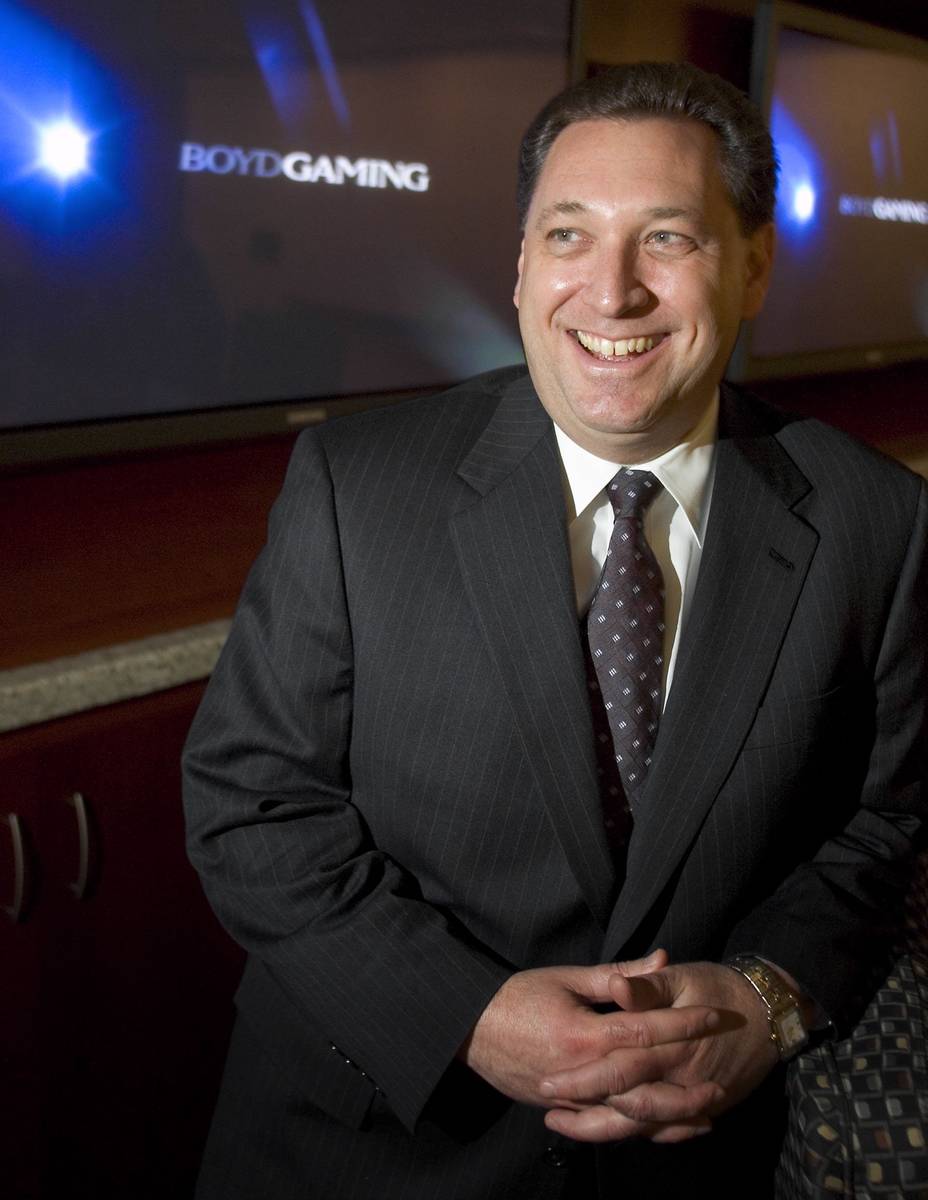 El director de Boyd Gaming Corp., Keith Smith, el 17 de febrero de 2005. Las Vegas Review-Journ ...