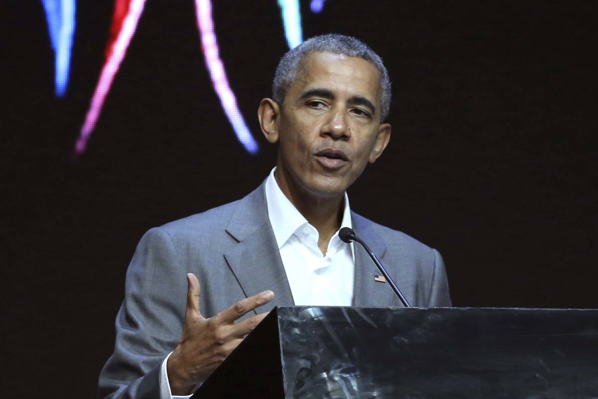 Expresidente Barack Obama. (AP Photo)