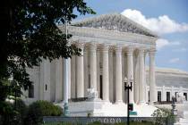 El Tribunal Supremo en el Capitolio en Washington. (AP Photo/Patrick Semansky)