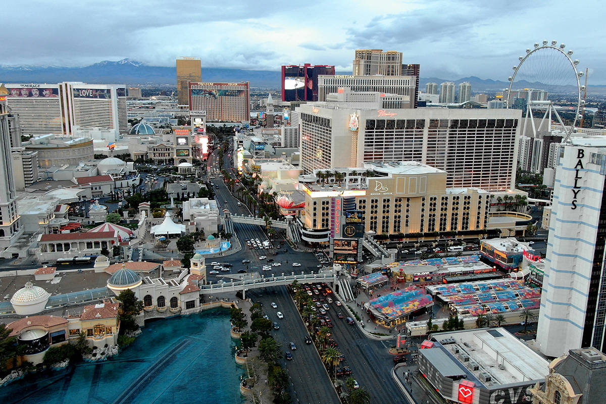 El comité de marketing de la Autoridad de Convenciones y Visitantes de Las Vegas, compuesto po ...