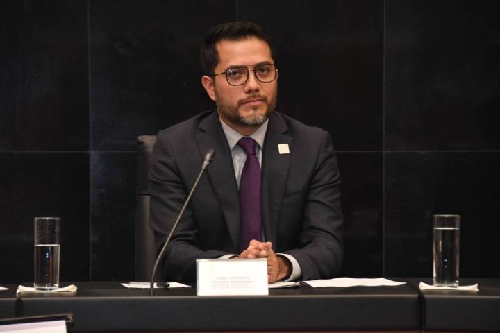Fotografía de archivo de Mauricio Huesca, consejero electoral a cargo de la Comisión del Voto ...