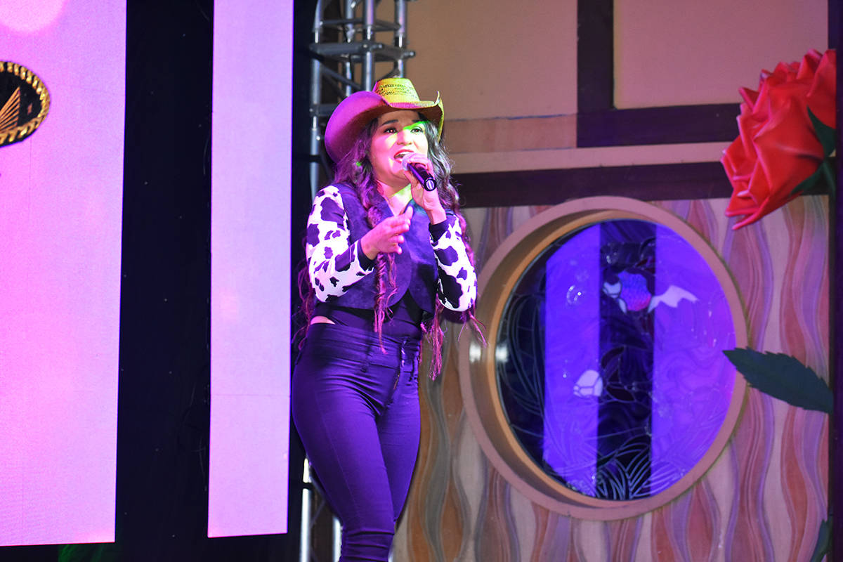 Tras la pandemia, la cantante Cynthia Ríos regresó al escenario para protagonizar un conciert ...