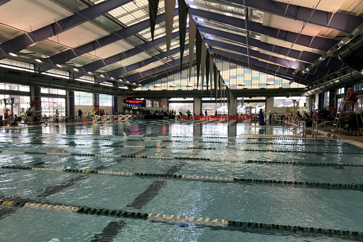 El interior de la Pavilion Center Pool de Summerlin en 2017. (Las Vegas Review-Journal)